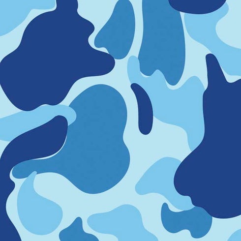 Light Blue Street Camo Moto E5 Play Skin